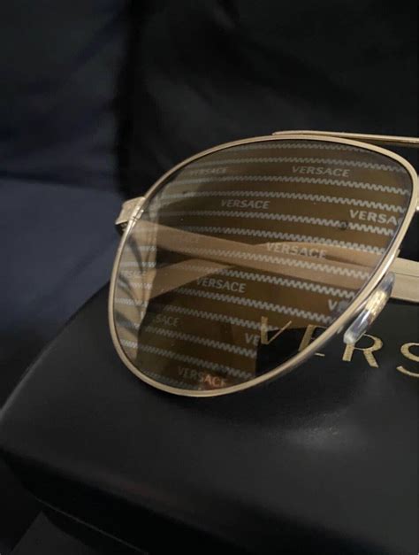 Versace VE2209 Aviator Sunglasses For Men 